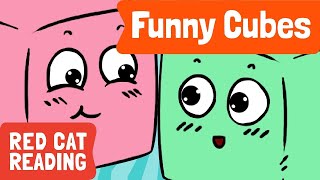 Funny Cubes | Jokes for Kids | Made by Red Cat Reading