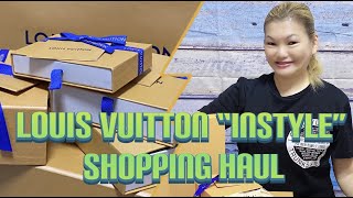 LOUIS VUITTON INSTYLE SHOPPING HAUL!!| MsPhotoghenic InStyle by Gen