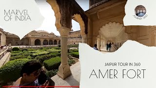 Amer Fort 360° 5K VR | Jaipur | Rajasthan Tourism in 360°