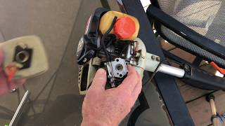 How to install a new carburetor on your Echo edger or weed eater (PE2000-GT2000). Less than $20