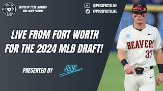 On The Clock Live from Fort Worth - 2024 MLB Draft!