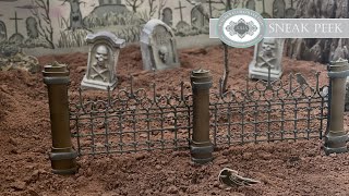 Graveyard Fence Cookie - New Tutorial Sneak Peek!