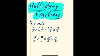 Multiplying Fractions