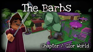 AAAH!!! THE EVIL PHOTO SHOOTER NAMED: TRENT! Roblox The Barbs Chapter 7: Escape Trent’s Glor World