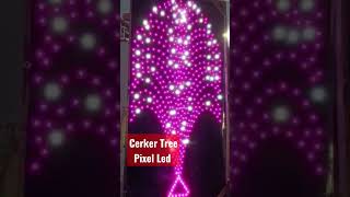 pixel LED cracker tree #pixel_led_center #pollysheet #short