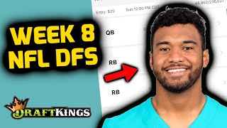 WEEK 8 NFL DRAFTKINGS PICKS