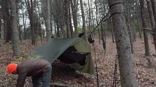 Bridge Hammock Takedown Time Lapse