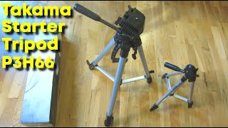 Takama Tripod P3H66 | Adorama Camera Bundles | TAK-P3H66 66" Starter Tripod