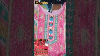 Meesho kurta set ♥️😱#meesho parcel unboxing💁🏻#youtubeshorts #viralvideo #trending #shorts #wow