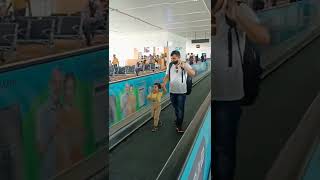 Shanvi Enjoying On Travelater At Delhi Airport