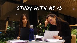 Study With Me (evening session) at my university