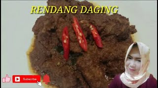 CARA MEMBUAT RENDANG DAGING