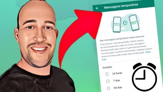 📲Como Ativar e Desativar mensagens temporárias no WhatsApp