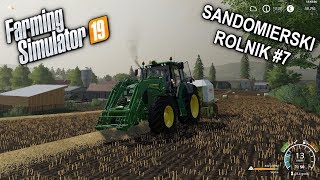 ⭐ Farming Simulator 19 Sandomierski Rolnik #7 ⭐ Prasowanie Słomy i Przywiezienie Wapna ⭐