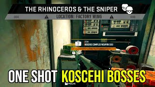 Solo DMZ - ONE SHOT The New BOSSES in Koschei Complex!