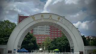 mainland feature: jinan university and vicinities, guangzhou, guangdong, 15 sept 2023@papa osmubal