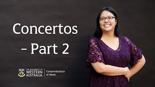 The development of the Concerto - Part 2