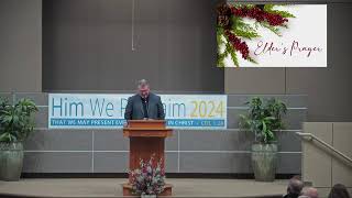 1-14-24 - Steve Norris - I Am Not Ashamed of the Gospel