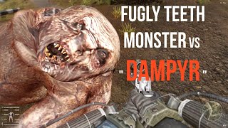 Fugly teeth monster vs Desert Eagle Dampyr. Stalker gamma 0.9 gameplay.