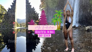 DAY SEVEN - BEAUTIFUL IN BALI - BALI STRAWBERRY, GATE OF HEAVEN, TEMPLES, WATERFALLS and TRAFFIC