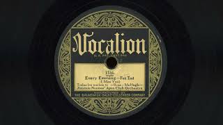 "Every Evening (I Miss You)" - Jimmie Noones' Apex Club Orchestra (1928)