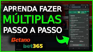 O Jeito Certo de Fazer Apostas Múltiplas na BET365 ou BETANO