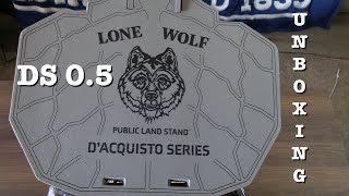 Lone Wolf Custom Gear D'Acquisto Series 0.5 Public Land Stand Unboxing