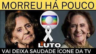 CHEGA NOTÍCIA: MORRE ATRIZ VETERANA DA TV //  LAURA CARDOSO AOS 95 ANOS após anos longe das TELAS