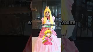 What's Princess Peach Favourite Anime? #princesspeach #supermariocosplay #cosplay