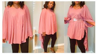 diy no-sew highlow top