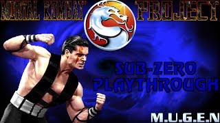 Mortal Kombat Project 4.1 Season 2 Final: Sub-Zero Playthrough (MUGEN) (1080p 60fps)