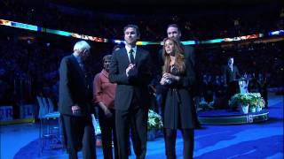 Part 7 of 7 - Trevor Linden Retirement Ceremony HD [12/17/08]