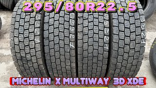 Шины для ведущей оси 295/80 r22.5 Michelin X MultiWay 3D XDE. ☎️89219930017