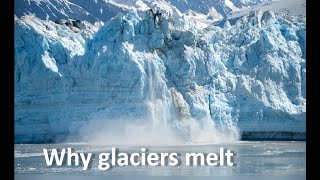 Why glaciers melt. interesting about glaciers and climate. Simple science for everyone.