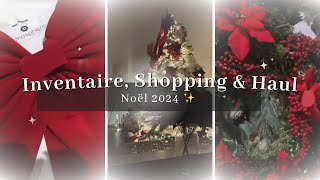 INVENTAIRE, SHOPPING ET BIG HAUL DE NOËL ✨🎄 Famiflora | B&M | La Foir’Fouille ♥️