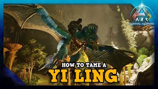 How to Easily Tame the new Yi Ling in Ark Survival Ascended