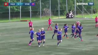 Høydepunkter Valbo FF - Stabæk J15, Gothia Cup 2016