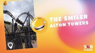 😅 The Smiler Alton Towers | Theme Park Enthusiast | Expedition Theme Park 🔥#shorts @adventures fever