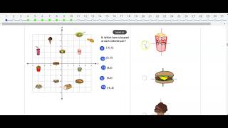 Graphing Coordinates Find the item practice