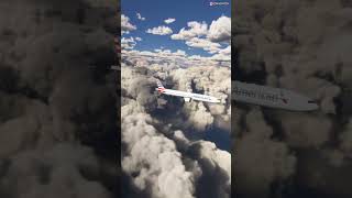 aesthetic landing of a Boeing 777 airplane EP3 #shorts