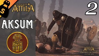 ENDLESS SAND AND BLOOD! Aksum - Total War Attila - Legendary - 2