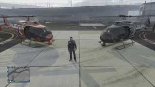 GTA5 Online: How To Get  A Helicopter In The City (Spawn Location)