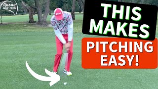 Perfect Your Pitching Strike - Stop Hitting Down On The Golf Ball