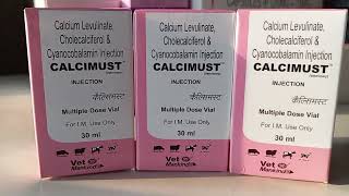 Injection calcimust || injection calcimust use in veterinary || vet mankind