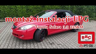 Toyota Solara montaż LPG silnik 3.3 V6 225kM BRC od ARG Auto Gaz Łódź