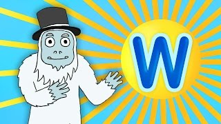 The Letter W Song | The Alphabetti Yeti | Learn Your ABC's