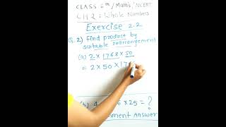 Q.2 - Ex. 2.2 / CH -2 : Whole Numbers / class 6th /maths / ncert