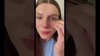 Easy quick eyebrow tutorial#eyebrown #makeupbrows #eyebrowtutorial♥️