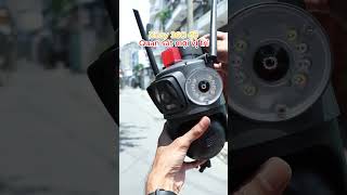 Camera Yoosee tận 4 mắt 3 khhung hình lắp cho công trình #camerawifi #yoosee