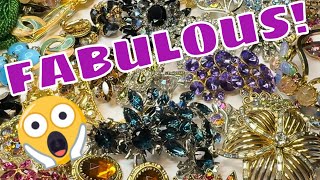 DON'T MISS THIS VINTAGE JEWELRY HAUL!!  Juliana - Weiss - BSK - Vendome - It is DROOL WORTHY!